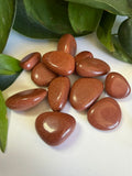 Tumbled Goldstone Red