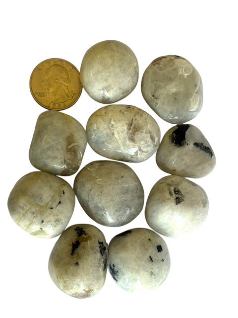 Tumbled Moonstone Rainbow