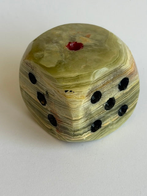 Tumbled Onyx Dice