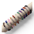 Chakra Triple Moon Braided Adjustable Bracelet