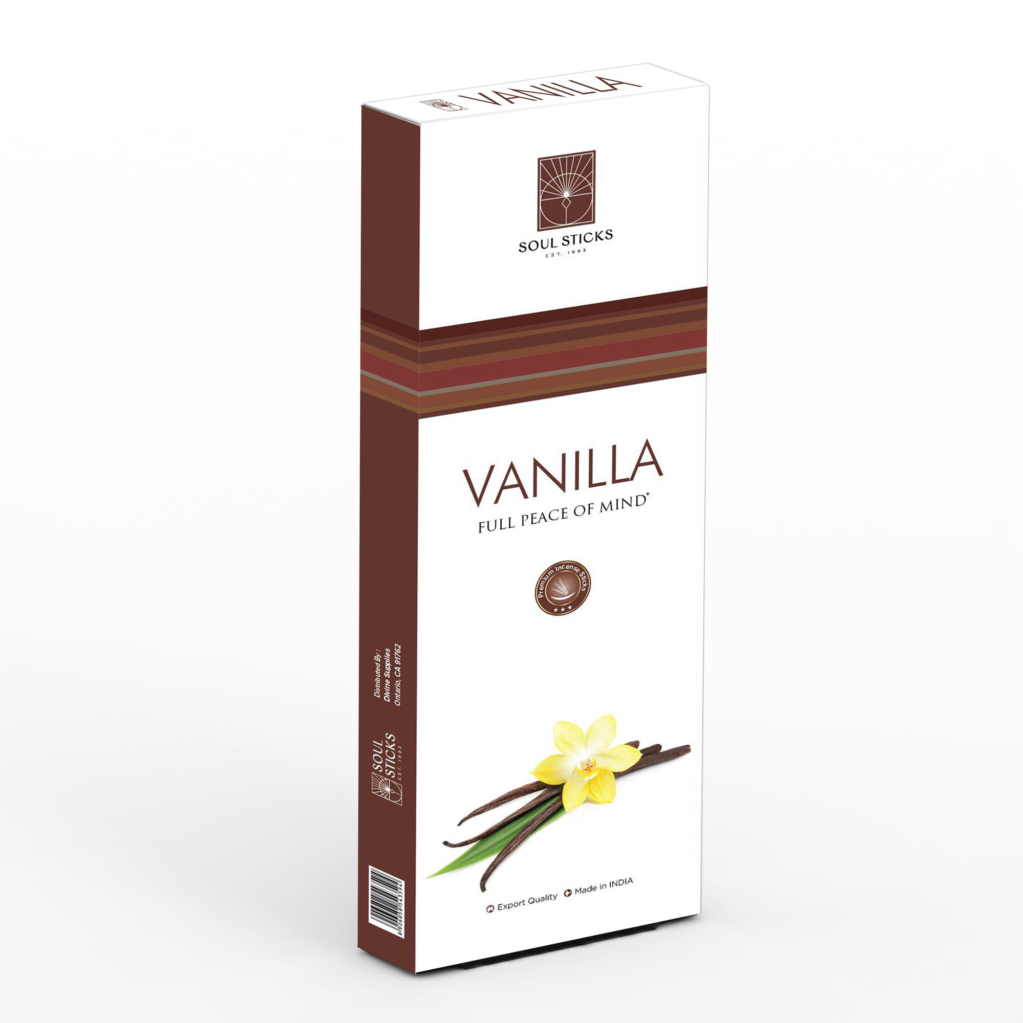 Vanilla Full Peace of Mind Premium Incense Sticks – 90g
