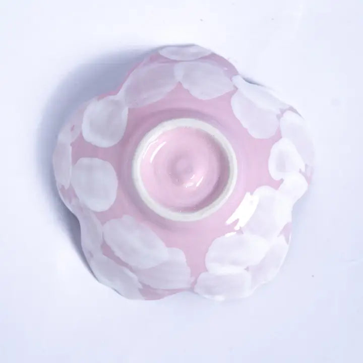 Sakura-Shaped Small Dish - Pink