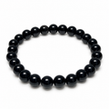 8mm Obsidian Bracelet on white background
