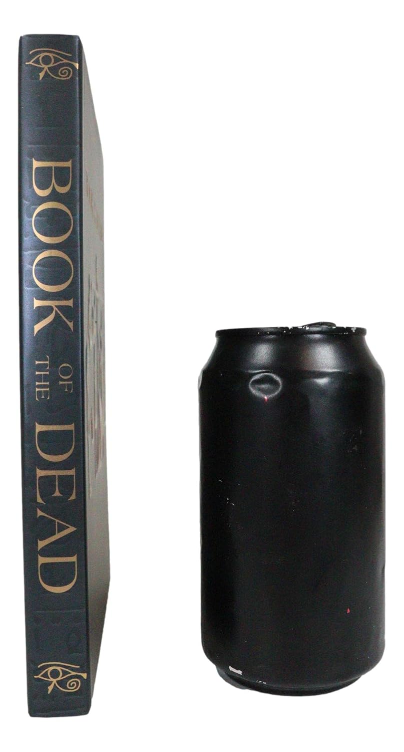 Book of The Dead Gods And Goddesses Embossed Blank Page Matte Paper Hardcover Journal Book with Bookmarking Ribbon 8.25"x5.75"