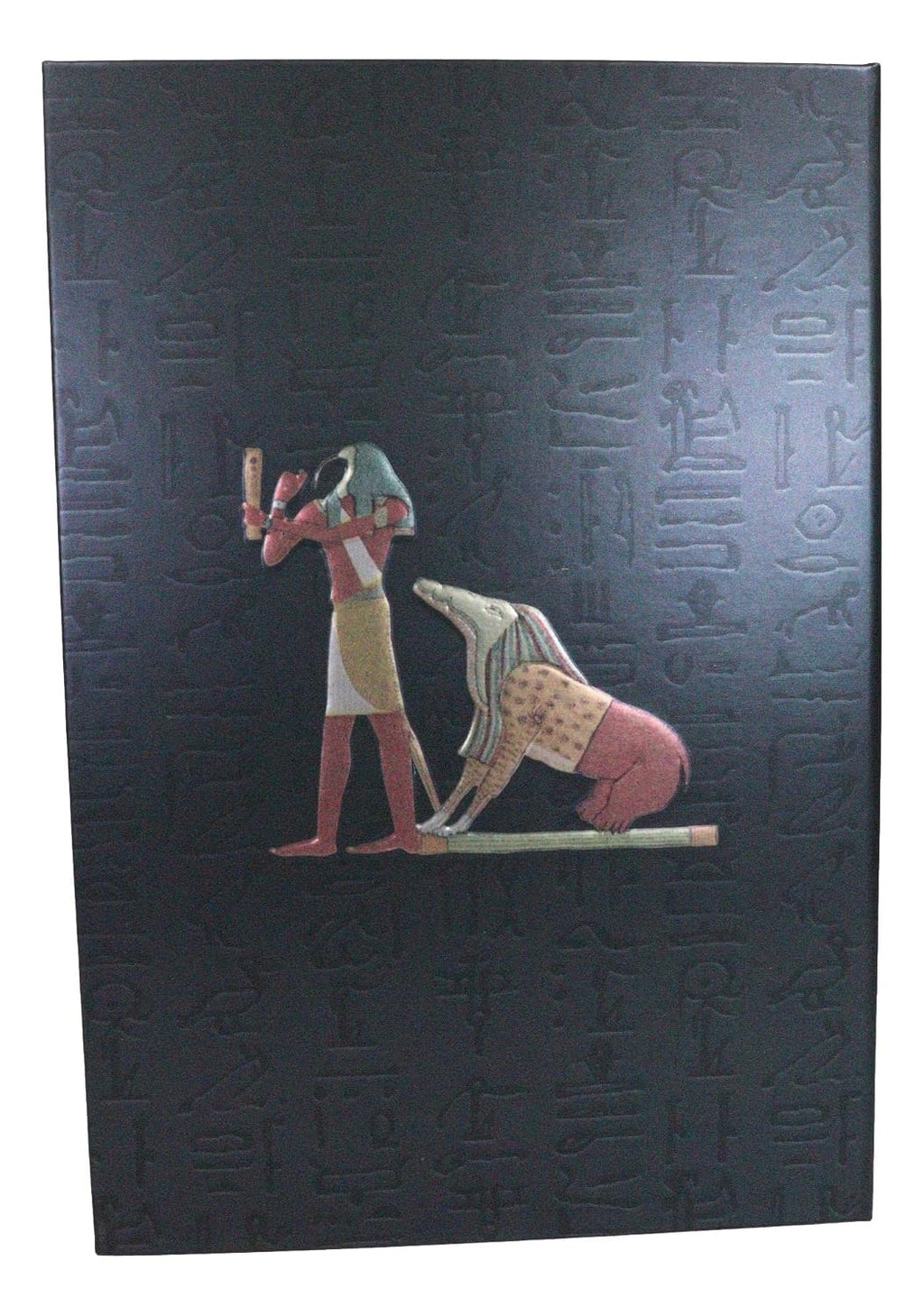 Book of The Dead Gods And Goddesses Embossed Blank Page Matte Paper Hardcover Journal Book with Bookmarking Ribbon 8.25"x5.75"