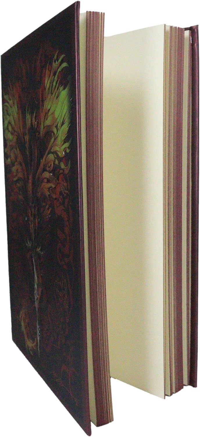 Dragon Blade Flame Drake Embossed Hard Cover Journal - Ruth Thompson Fantasy Dragon Semi Iridescent Journal