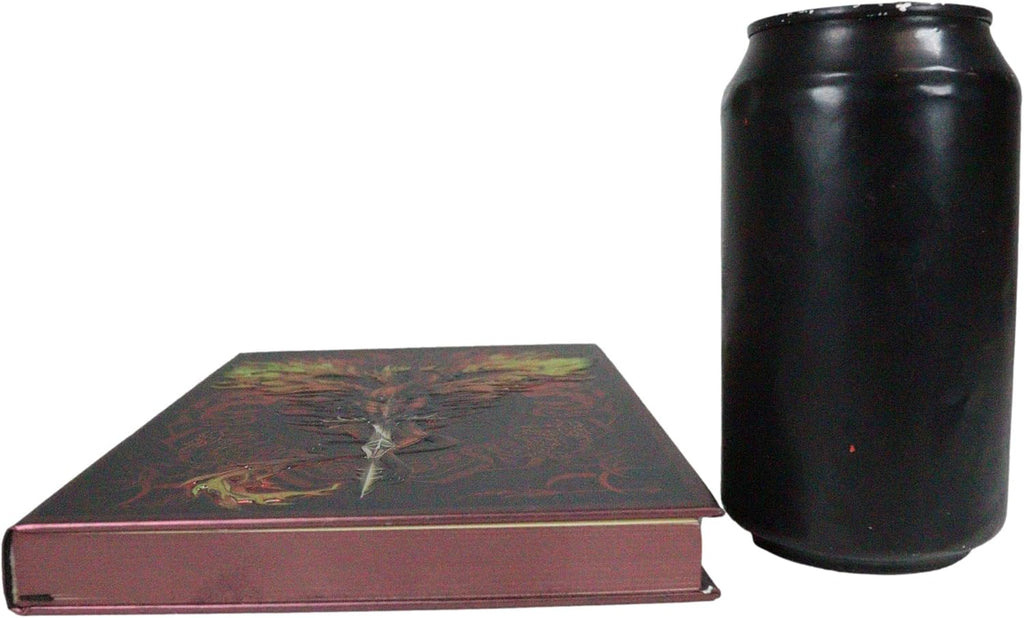 Dragon Blade Flame Drake Embossed Hard Cover Journal - Ruth Thompson Fantasy Dragon Semi Iridescent Journal