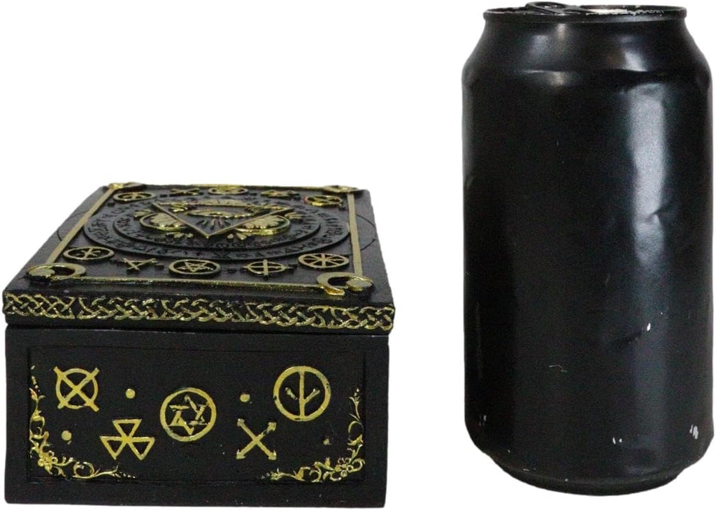 Eye of Providence Tarot Deck Storage Box | 5.5" x 3.75" Decorative Card Holder for Tarot, Oracle & Spiritual Accessories