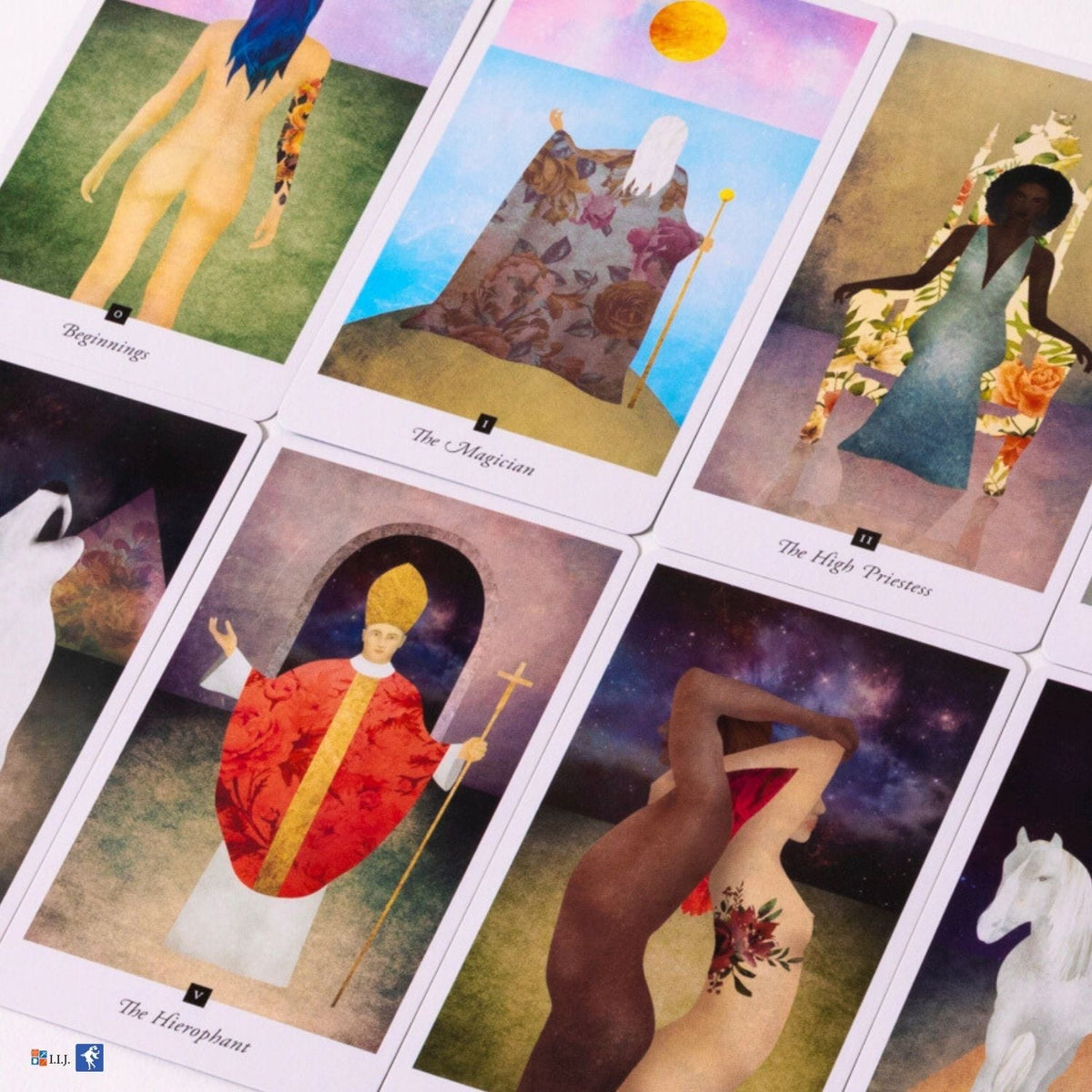 The Field Tarot Major Arcana card spread