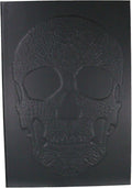 Floral Skull Embossed Blank Page Hard Cover Journal