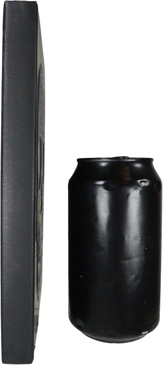 Floral Skull Embossed Blank Page Hard Cover Journal