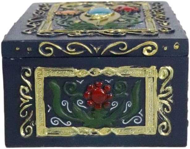 Goddess Tarot Deck Storage Box | 5.5" x 3.75" Decorative Card Holder for Tarot, Oracle & Spiritual Accessories