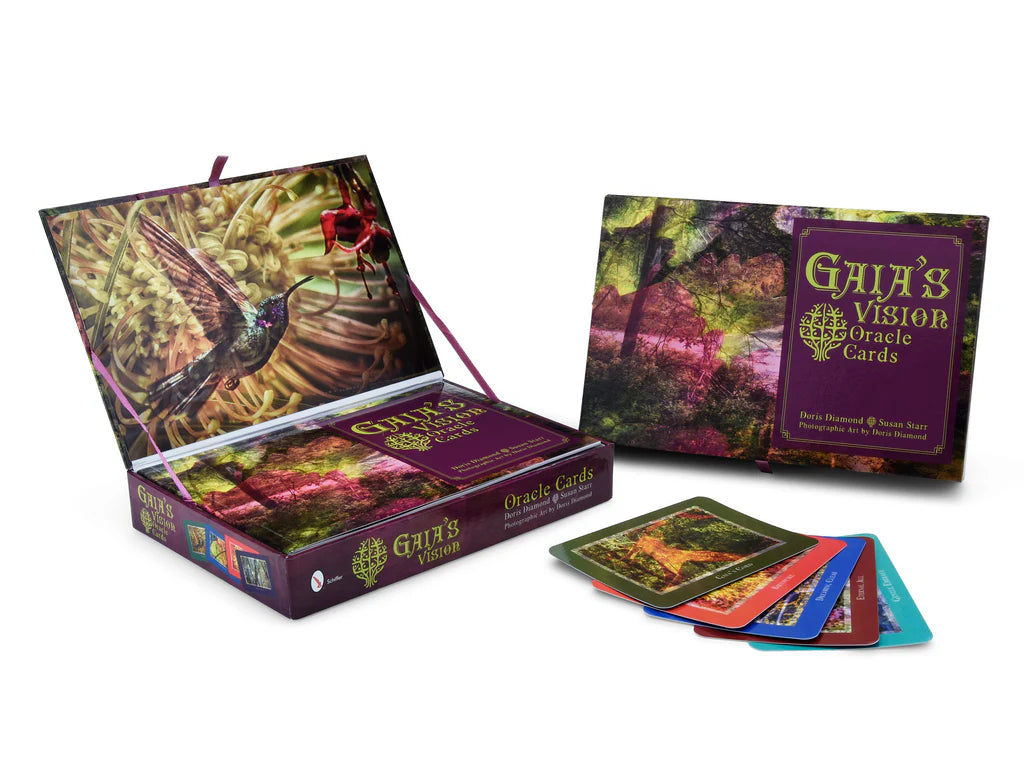Gaia's Vision Oracle Cards : (Oracle Kit Box Set with 40 Cards and Guide Book) By Susan Starr and Photographs by Doris Diamond