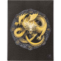 Imbolc Drake Sabbats Wheel of The Year Dragon Canvas Framed Wall Art Wall Plaque - Anne Stokes - 7.5" W x 9.85"