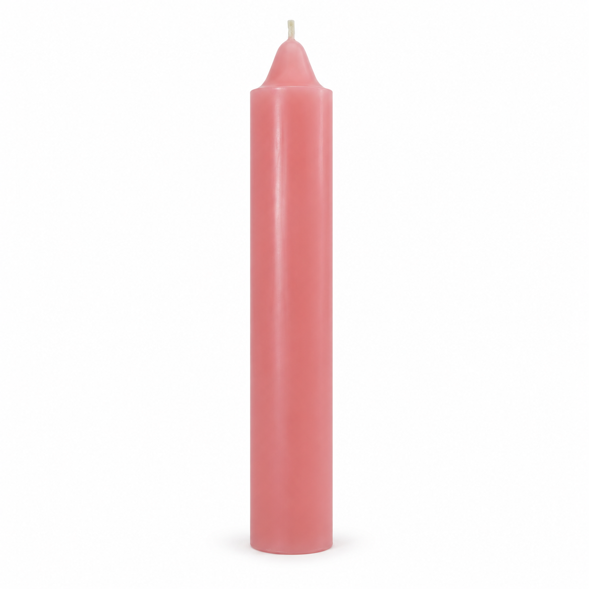 Pink Jumbo 9-inch unscented altar candle