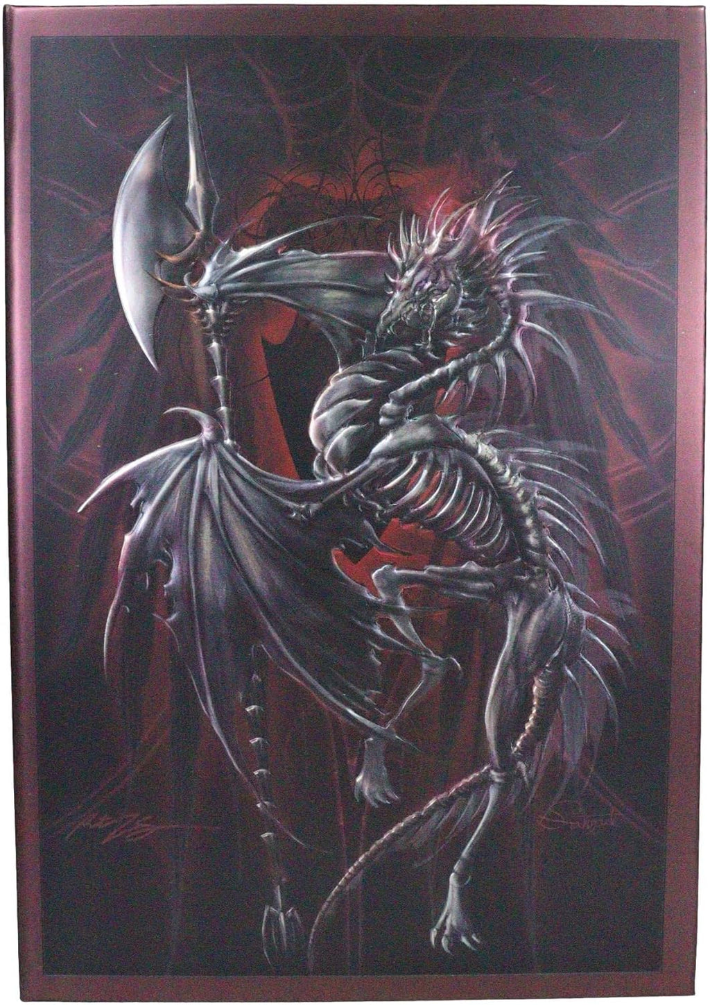Lich Blade Drake Embossed Hard Cover Journal - Ruth Thompson Fantasy Dragon Semi Iridescent Journal