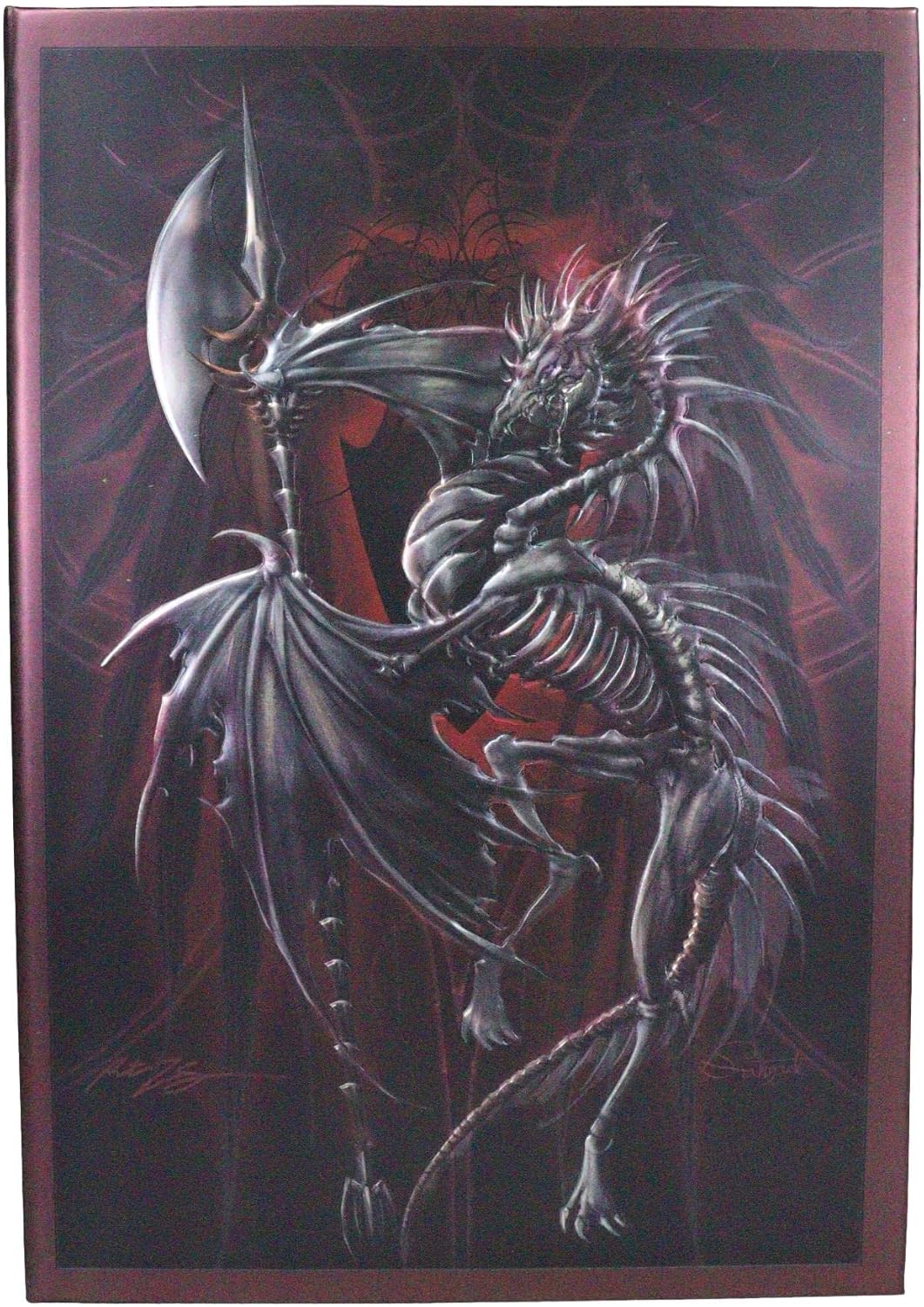 Lich Blade Drake Embossed Hard Cover Journal - Ruth Thompson Fantasy Dragon Semi Iridescent Journal
