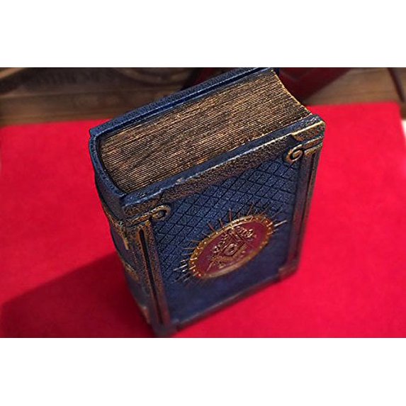 Masonic Book Storage Box | 4 1/4" x 2" x 6" Decorative Card Holder for Tarot, Oracle & Spiritual Accessories