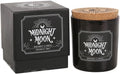 Wicca Mystic Midnight Ritual Scented Pillar Candle with Cork Lid Witchcraft New Age Apothecary Celestial Home Fragrance Aromatherapy (Midnight Moon Bergamot and Neroli Orange)