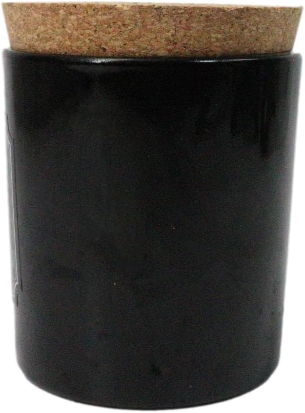Wicca Mystic Midnight Ritual Scented Pillar Candle with Cork Lid Witchcraft New Age Apothecary Celestial Home Fragrance Aromatherapy (Midnight Moon Bergamot and Neroli Orange)