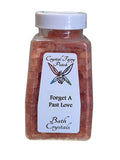 My Store Crystal Fairy Patch Forget A Past Love Bath Crystals, rose-hued, for emotional release and new beginnings.