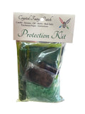 My Store Crystal Fairy Patch Protection Ritual Kit with candle, incense, oil, herbs, bath salts, parchment, and instructions.