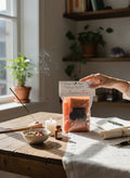 My Store Crystal Fairy Patch Success Ritual Kit with candle, herbs, oil, bath salts, and parchment.