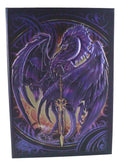 Dragon Nether Blade Drake Embossed Hard Cover Journal - Ruth Thompson Fantasy Dragon Semi Iridescent Journal
