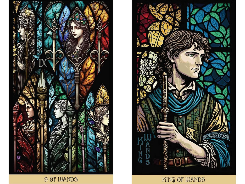 The Stained Glass Tarot: An Illuminated Journey through the Cards