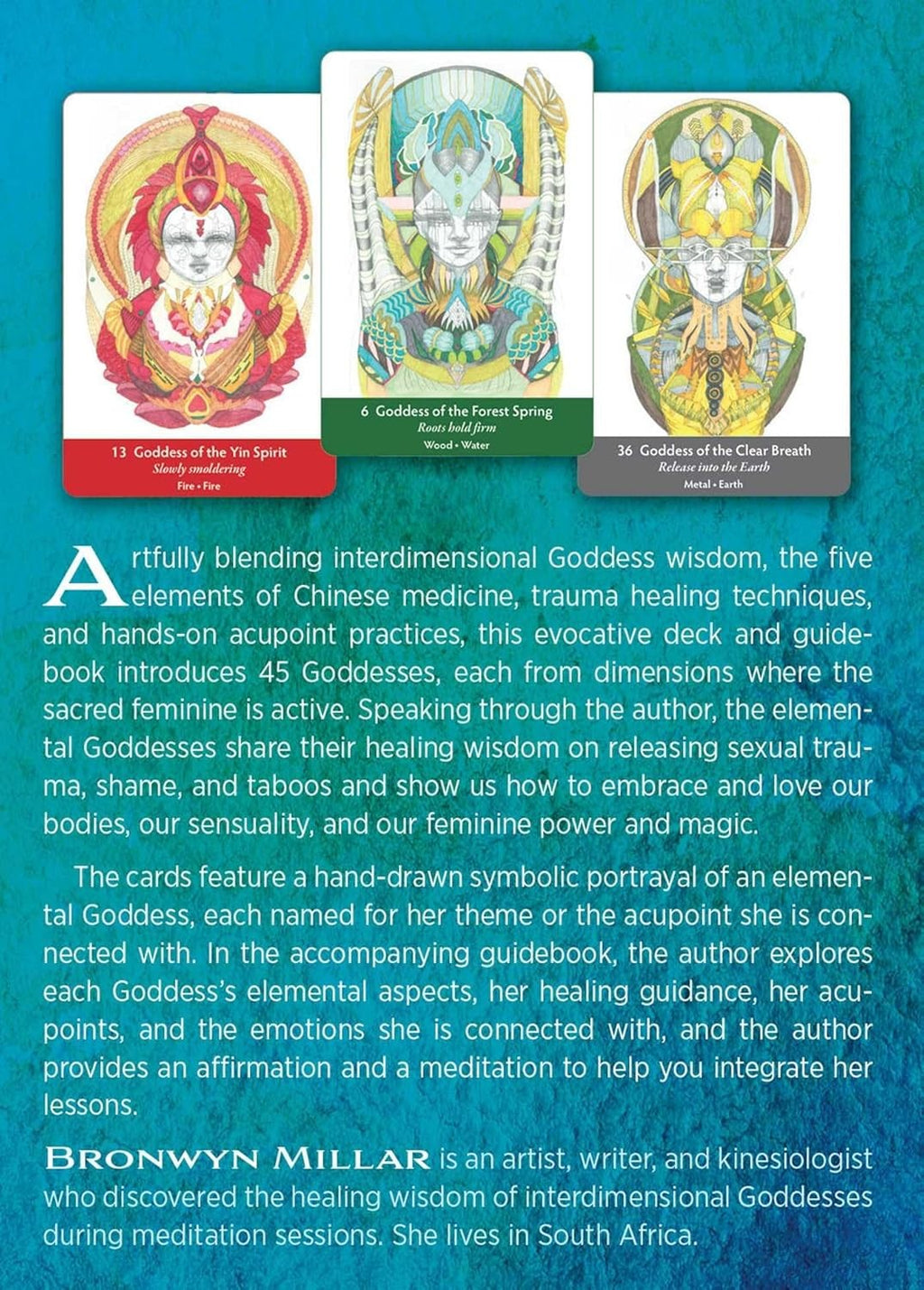 Elemental Goddess Oracle: 45 Cards and Guidebook (Sacred Planet)