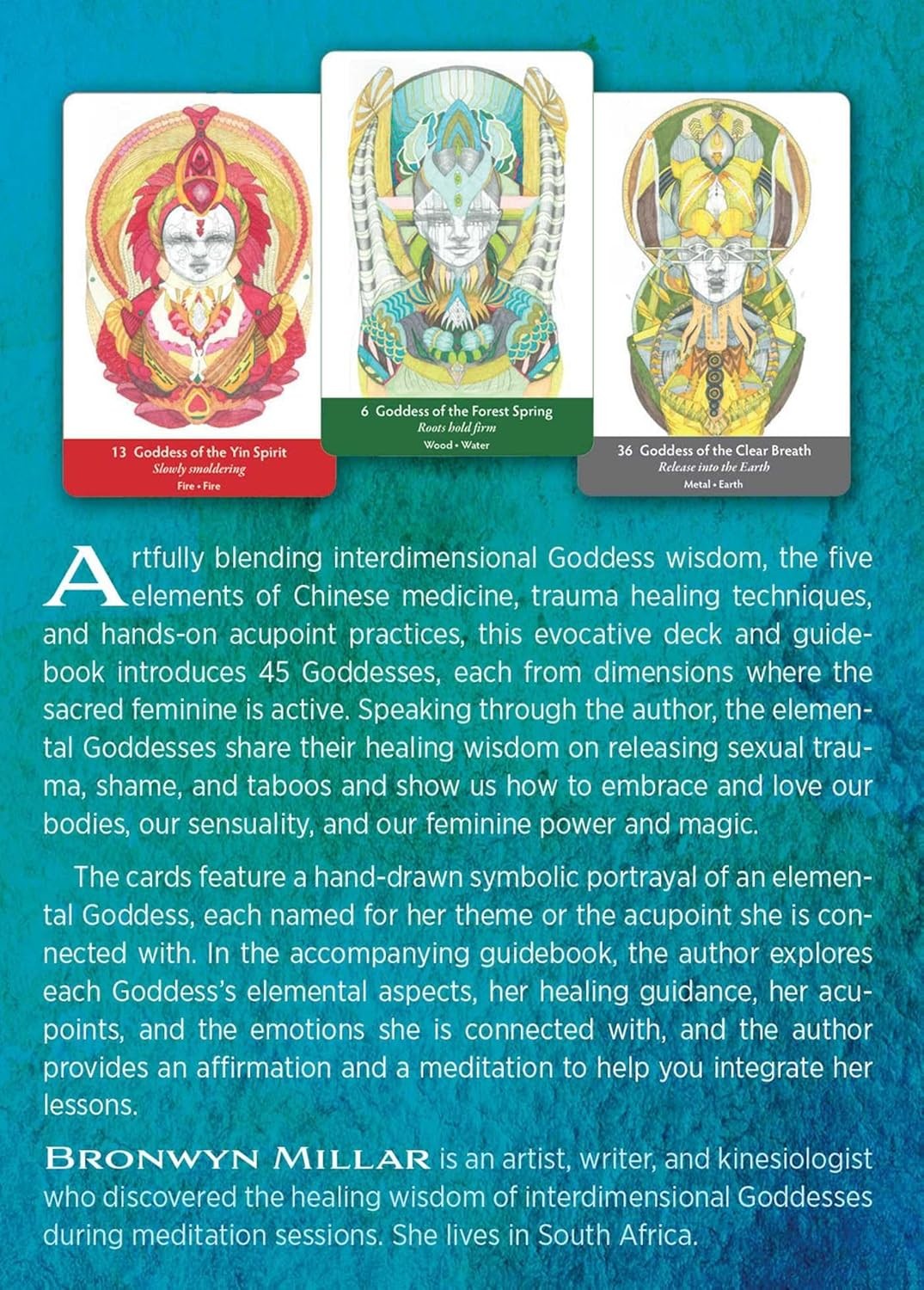 Elemental Goddess Oracle: 45 Cards and Guidebook (Sacred Planet)