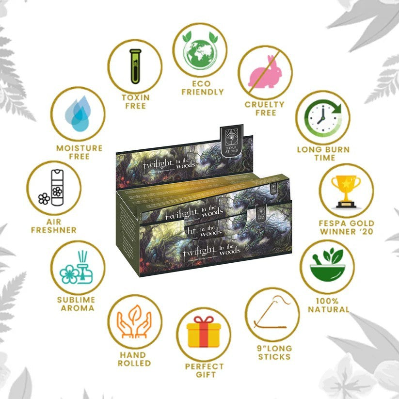 Twilight in the Woods Natural Masala Incense Sticks