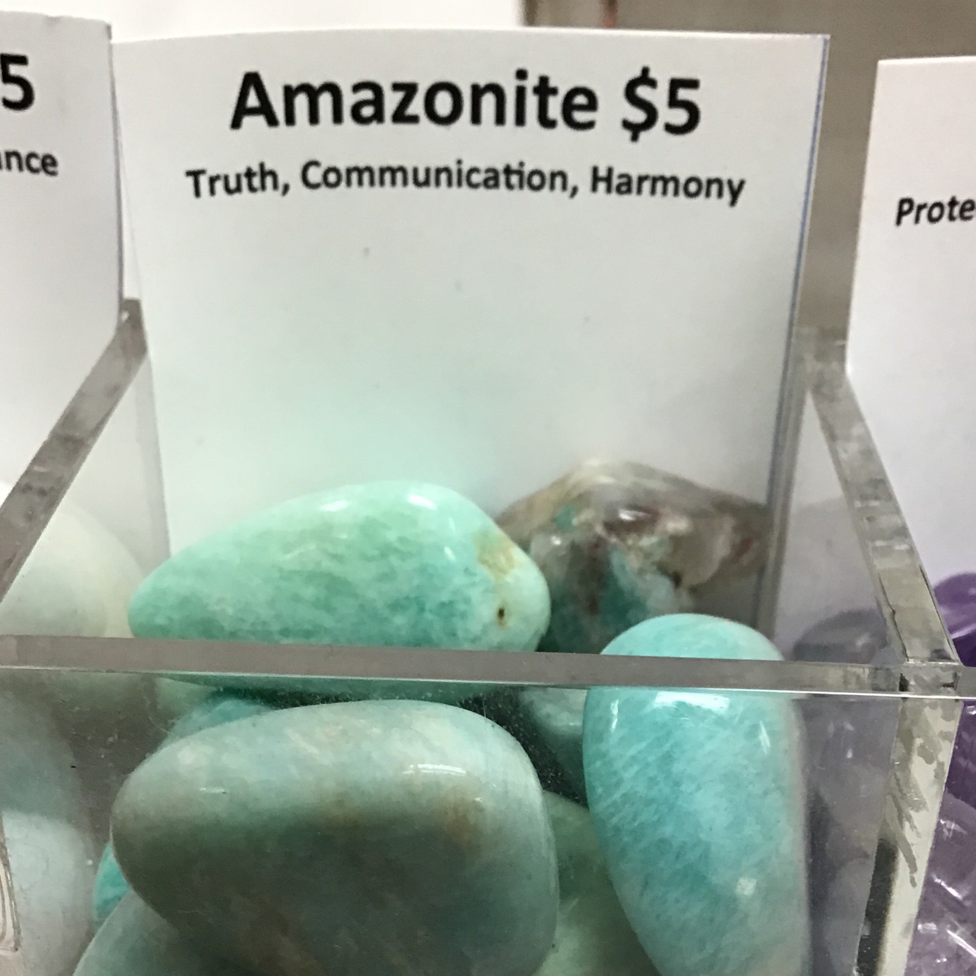 Tumbled Amazonite Stone