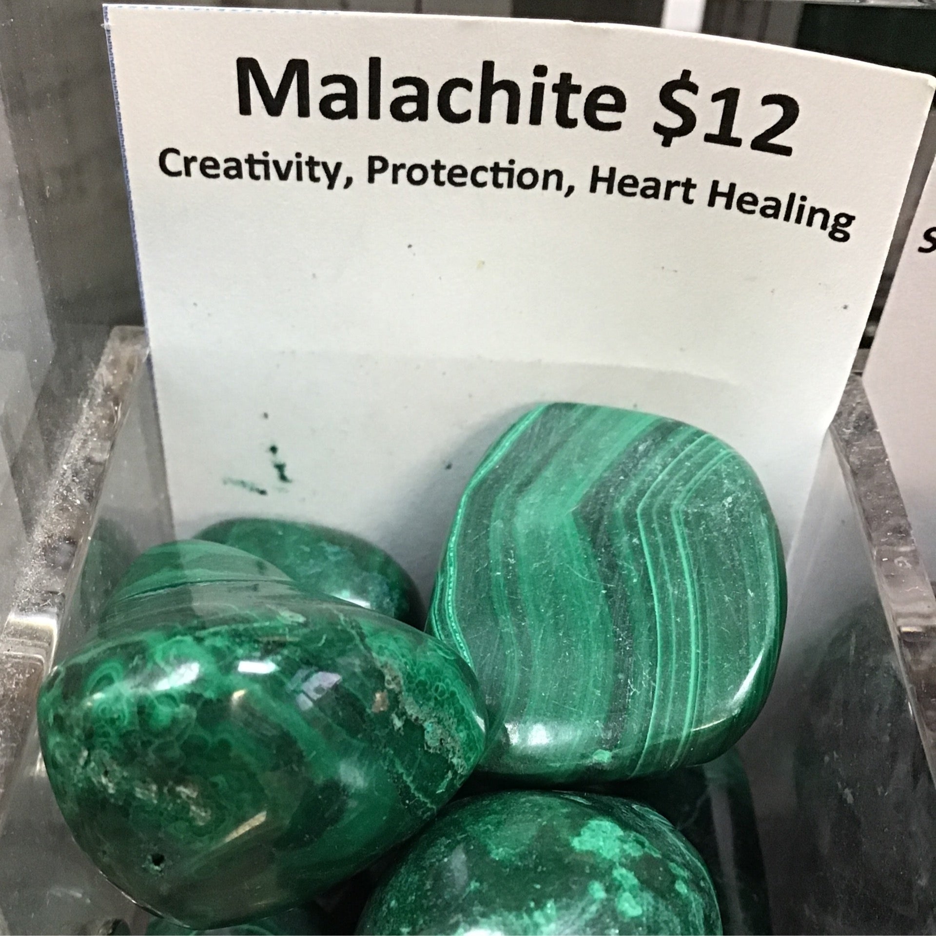 Tumbled Malachite