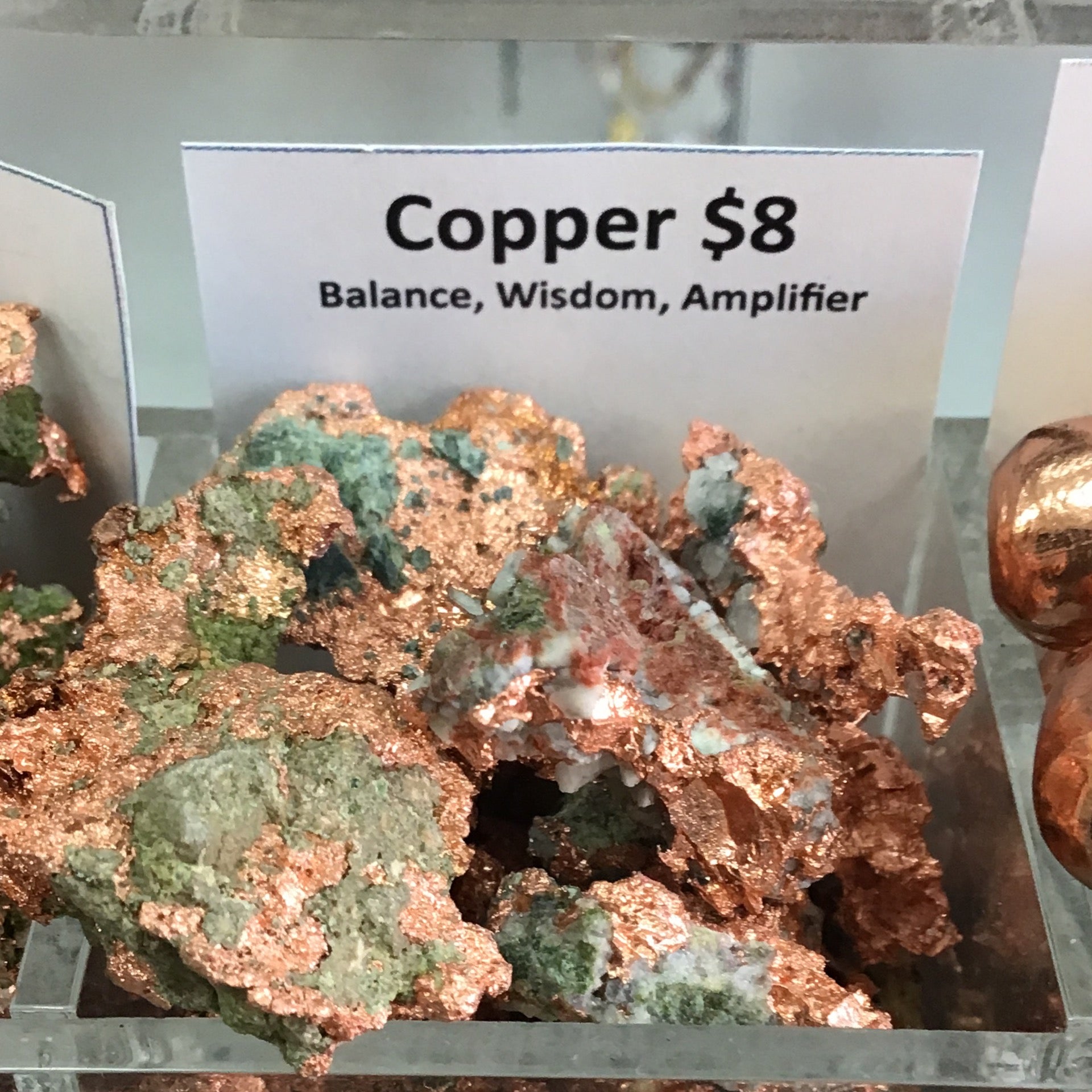 Tumbled Copper rough large
