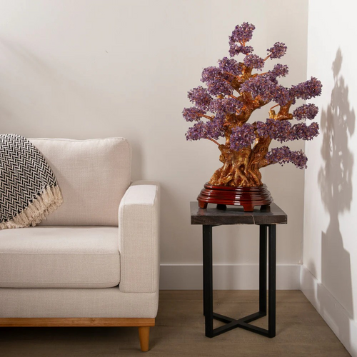 Amethyst Bonsai Tree of Life Showpiece with 6000+ Stones