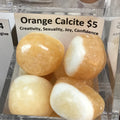 Tumbled Calcite Orange