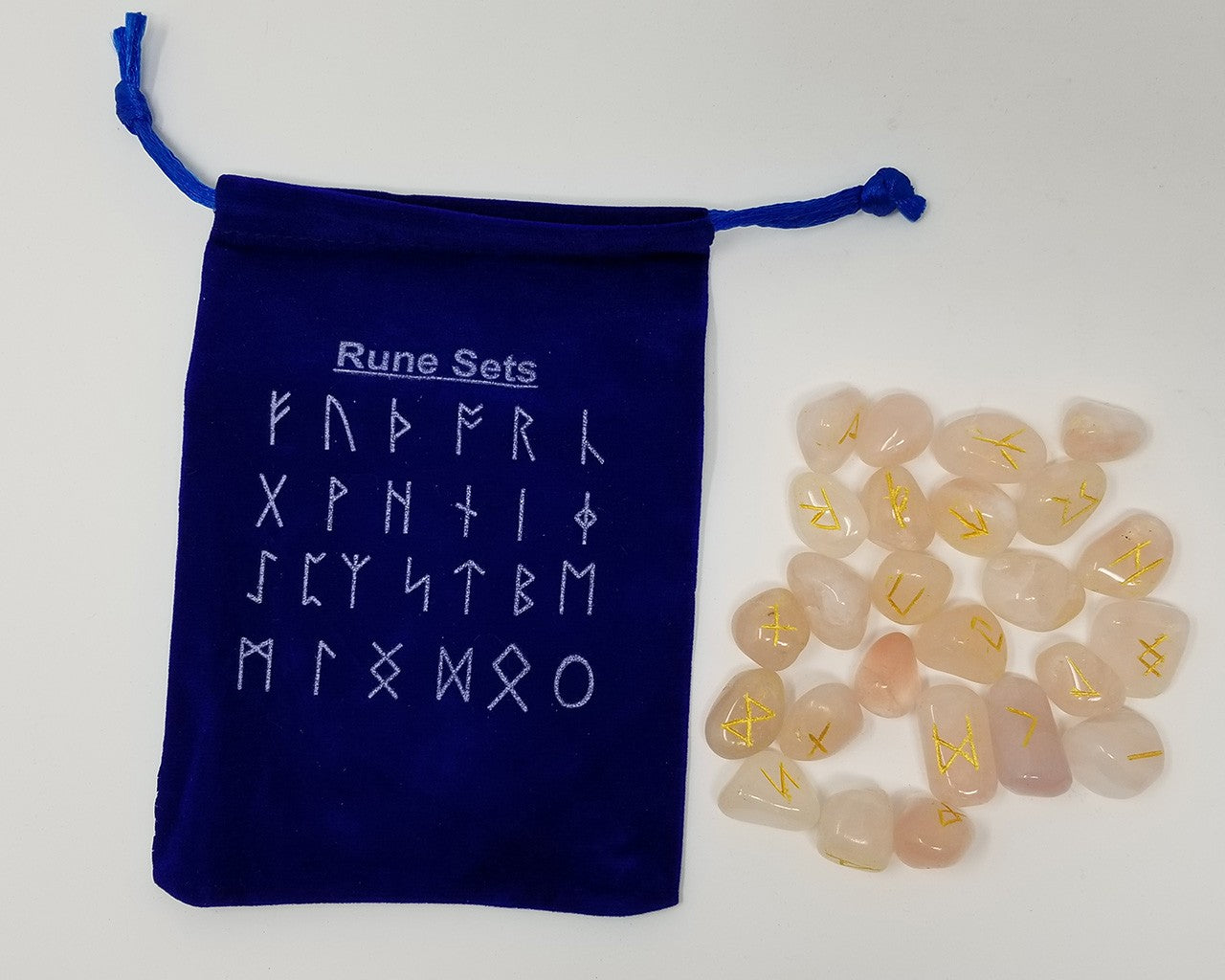 Rose Quartz Rune Set
