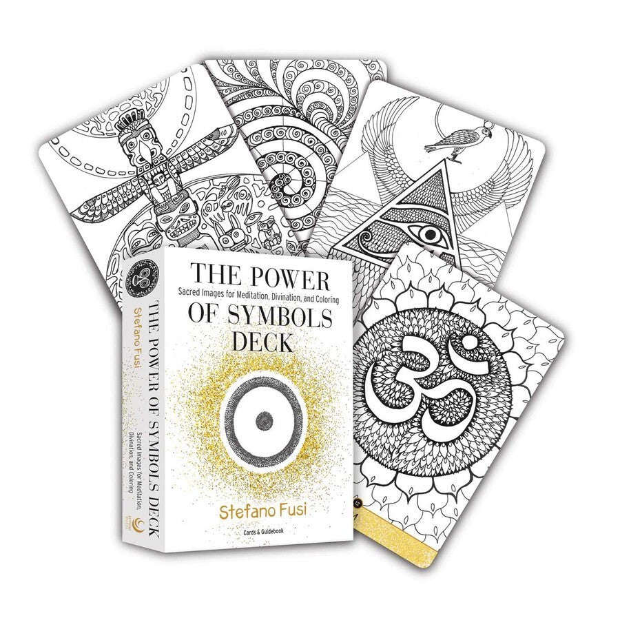 The Power of Symbols Deck: Sacred Images for Meditation, Divination, and Coloring