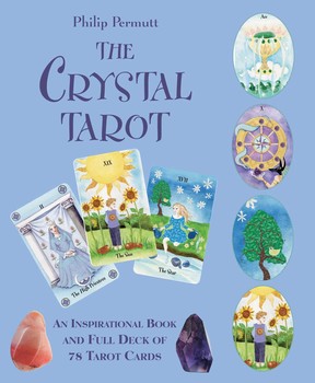 The Crystal Tarot An inspirational book and full deck of 78 tarot cards by Philip Permutt