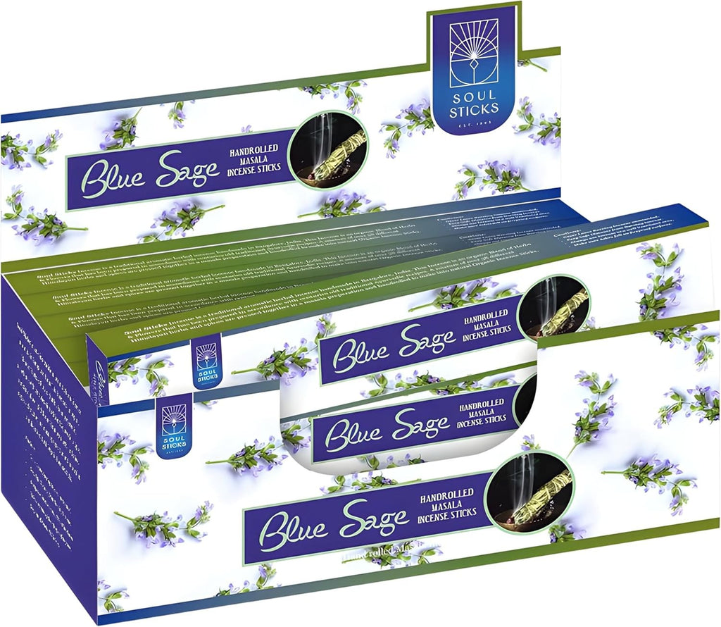 Blue Sage Natural Masala Incense Sticks