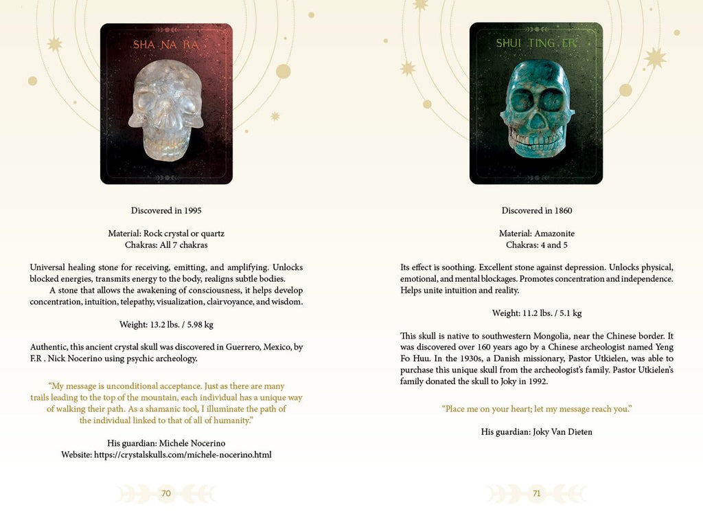 Oracle of the Crystal Skulls: (Oracle Kit Box Set with 52 Cards and Guide Book)