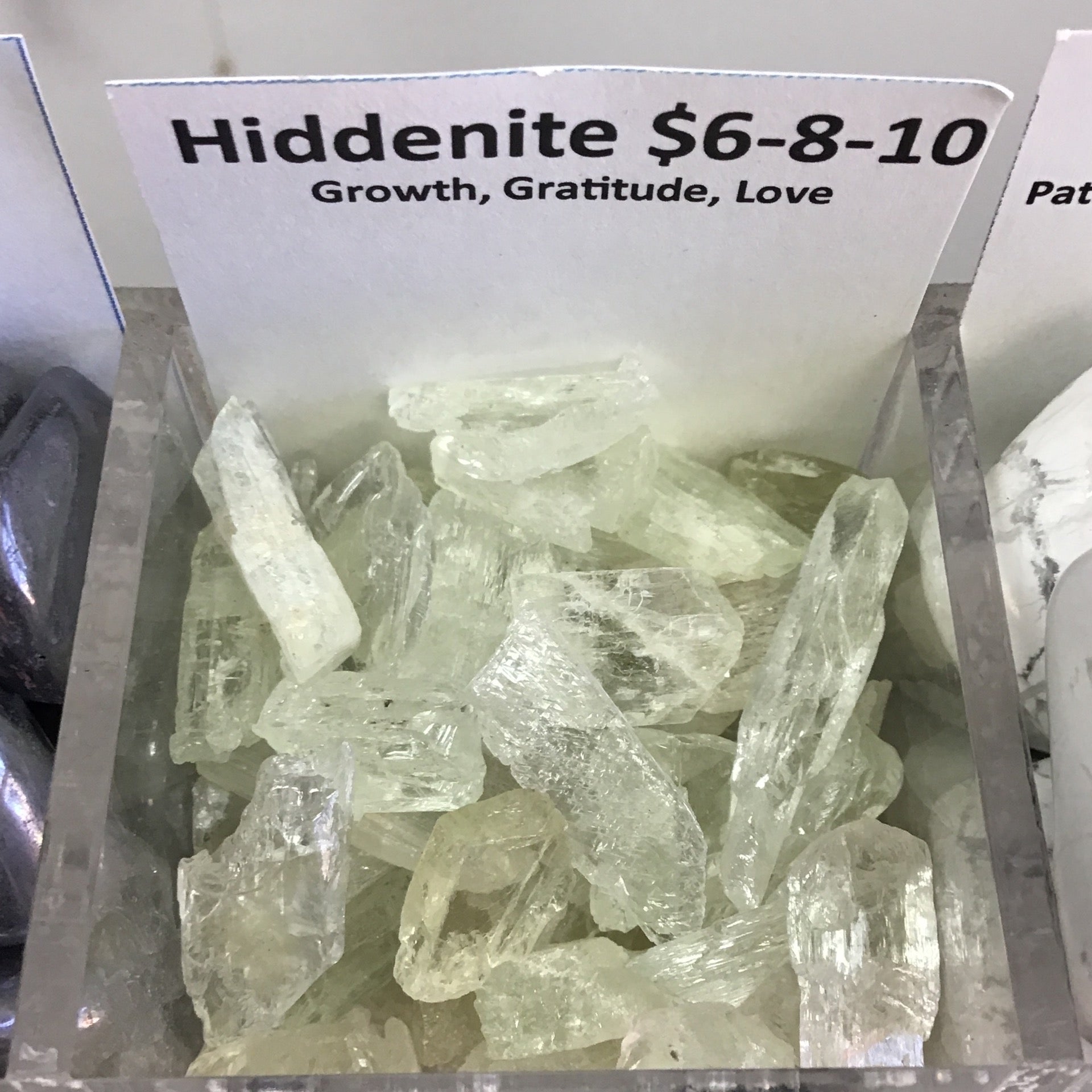 Tumbled Hiddenite