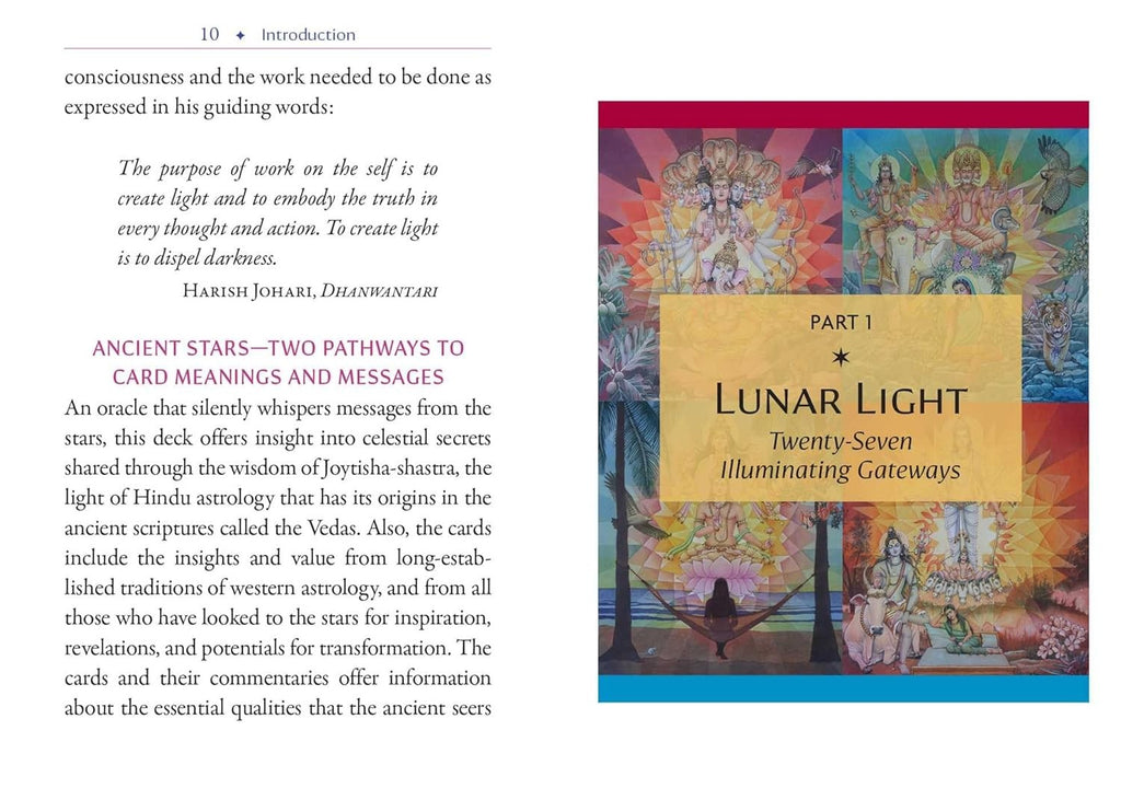 The Zodiac Light Oracle: Nakshatras, Sun Signs, and Planets