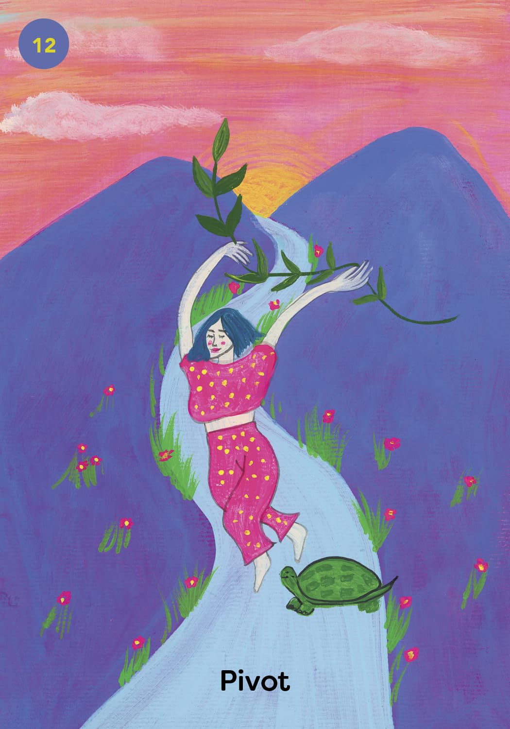 Trust Your Vibes Oracle Cards: A 50-Card Deck with Guidebook