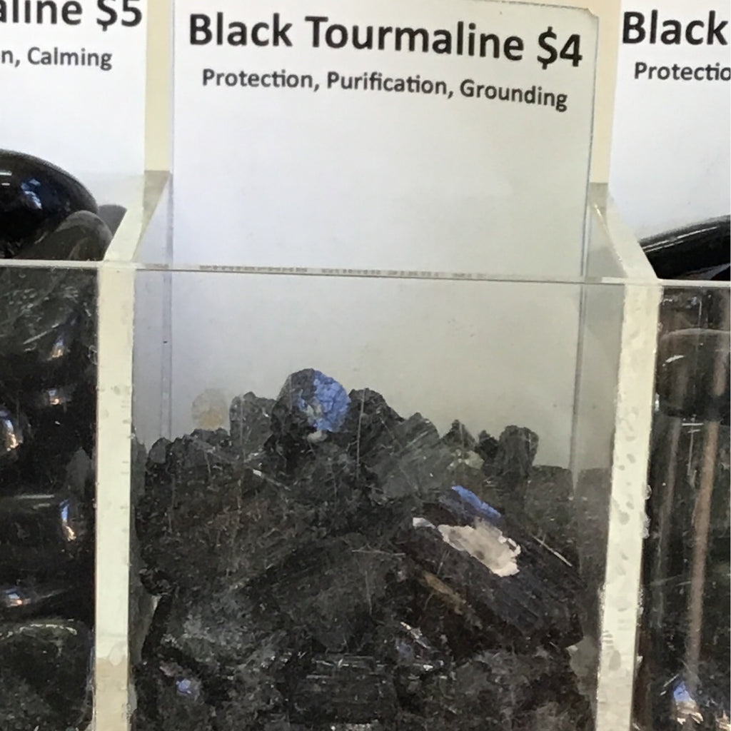 Tumbled Tourmaline Black Rough