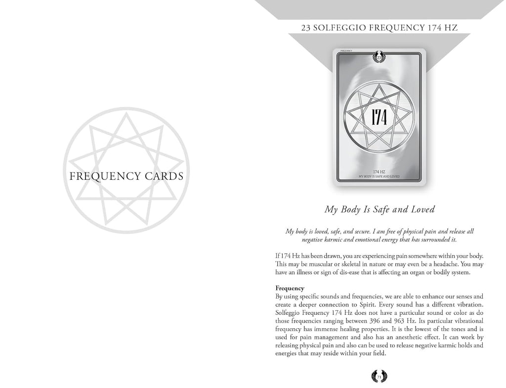 Sacred Geometry Healing Cards: (Oracle Kit Box Set with 49 Cards and Guide Book)