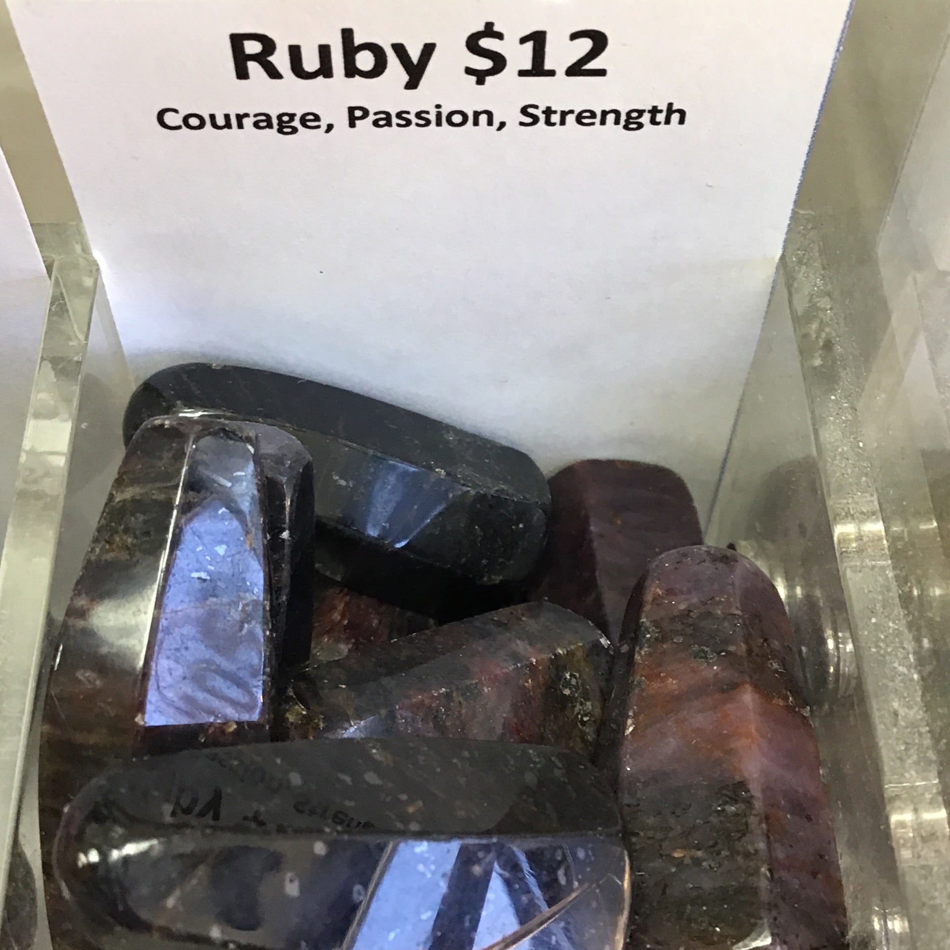 Tumbled Ruby Eye Smooth