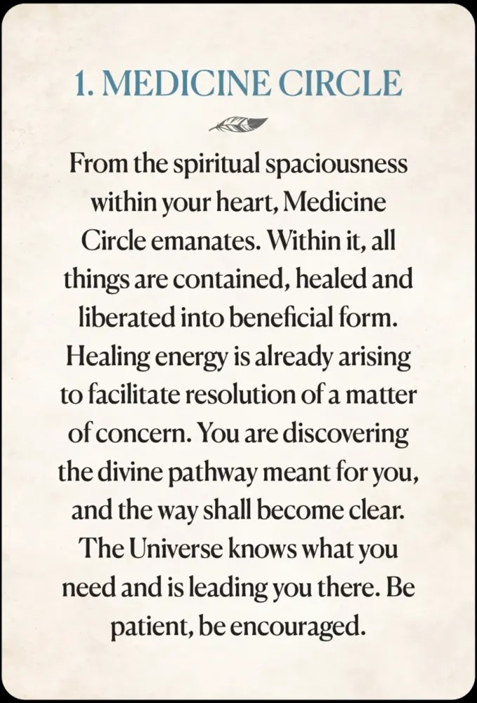 Medicine Heart Oracle Pocket Panda Edition