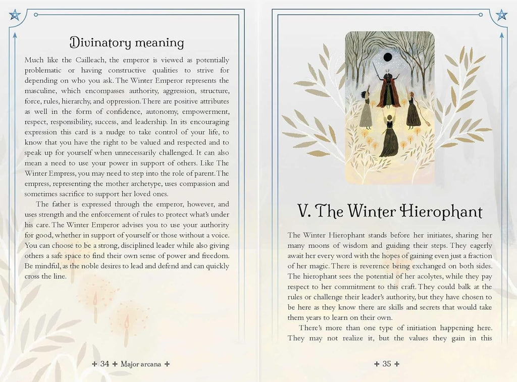 Seasons of the Witch: Winter Tarot A journey through Yule and Imbolc
